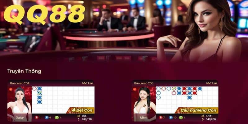 Cược Baccarat tại AE Sexy QQ88